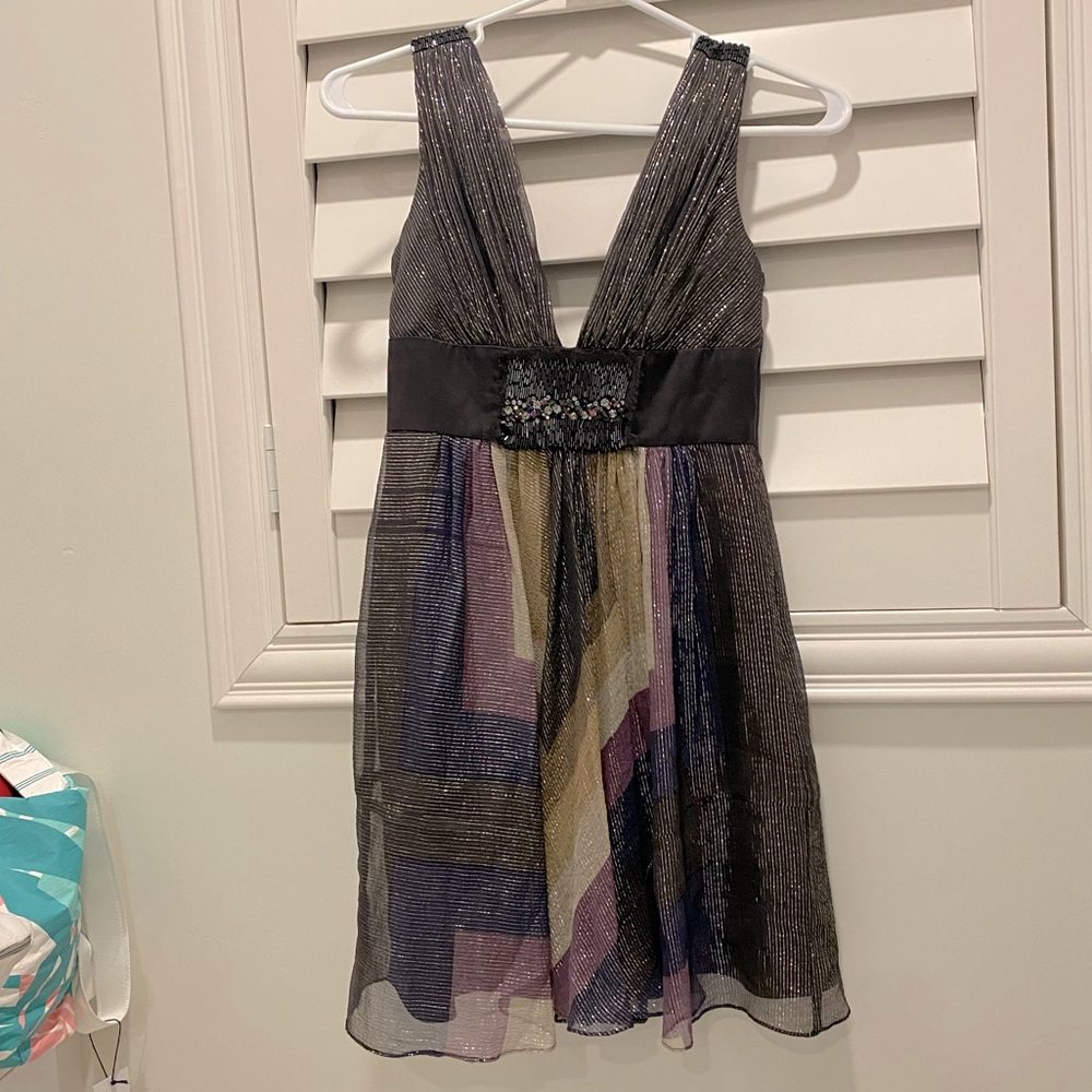 BCBG Maxazria plum dress